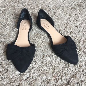 Lauren Conrad Black Flats
